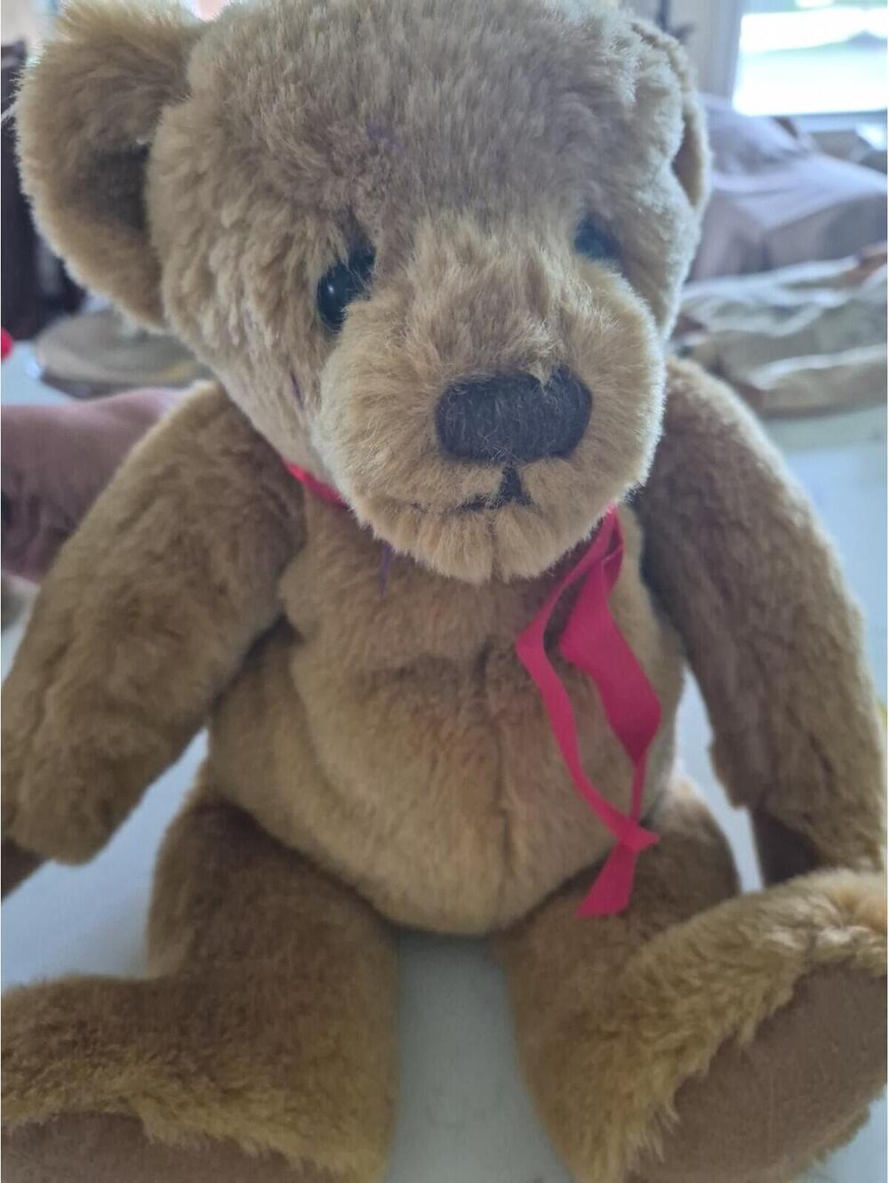 Takara Good-Nite Teddy Makes Noises And Giggles Honey Bear Plush Snuggle Sleep